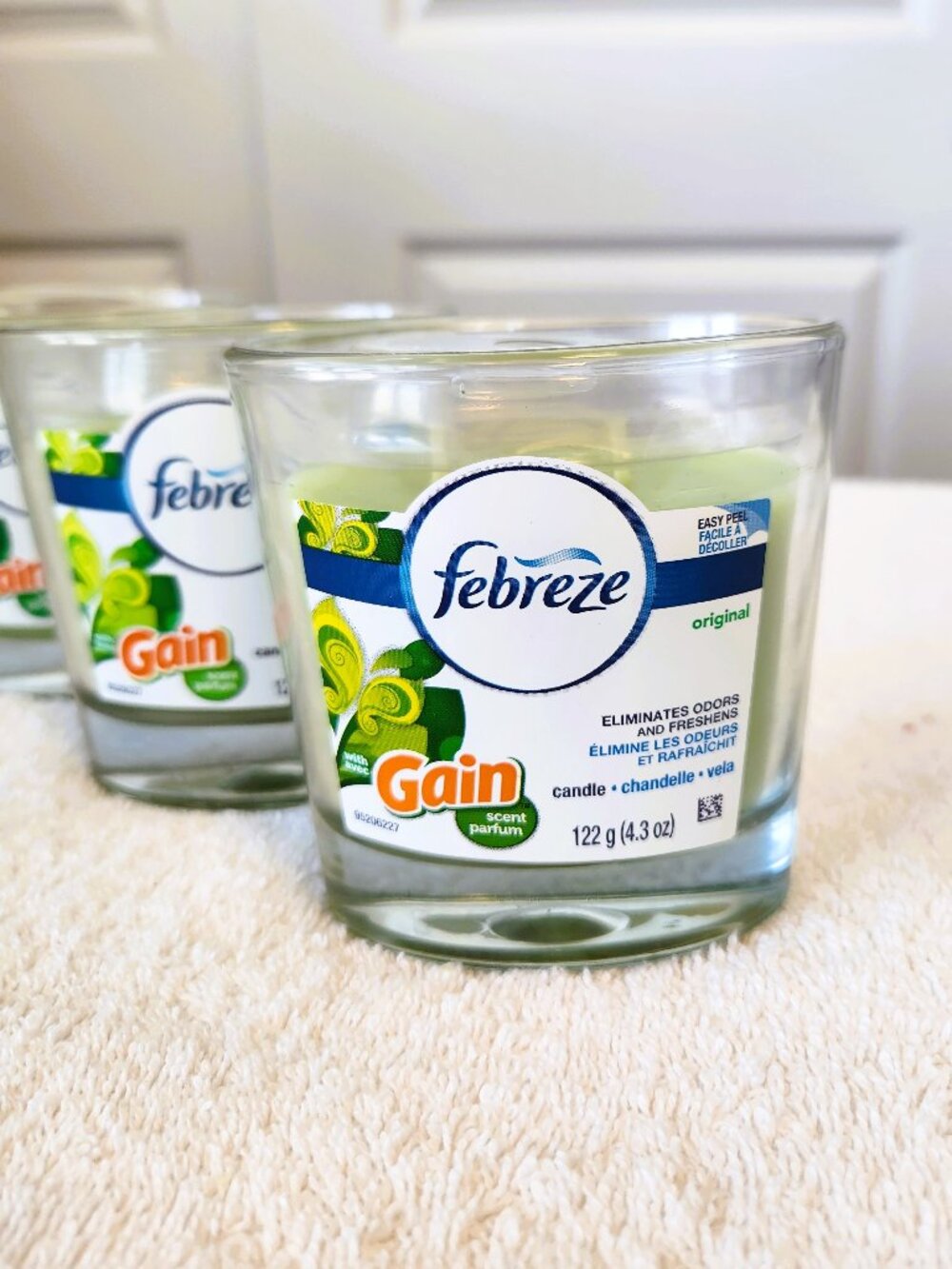 Febreze Glade Scented Candle Lot of 8 Gain Happy Spring Fresh Sky NEW
